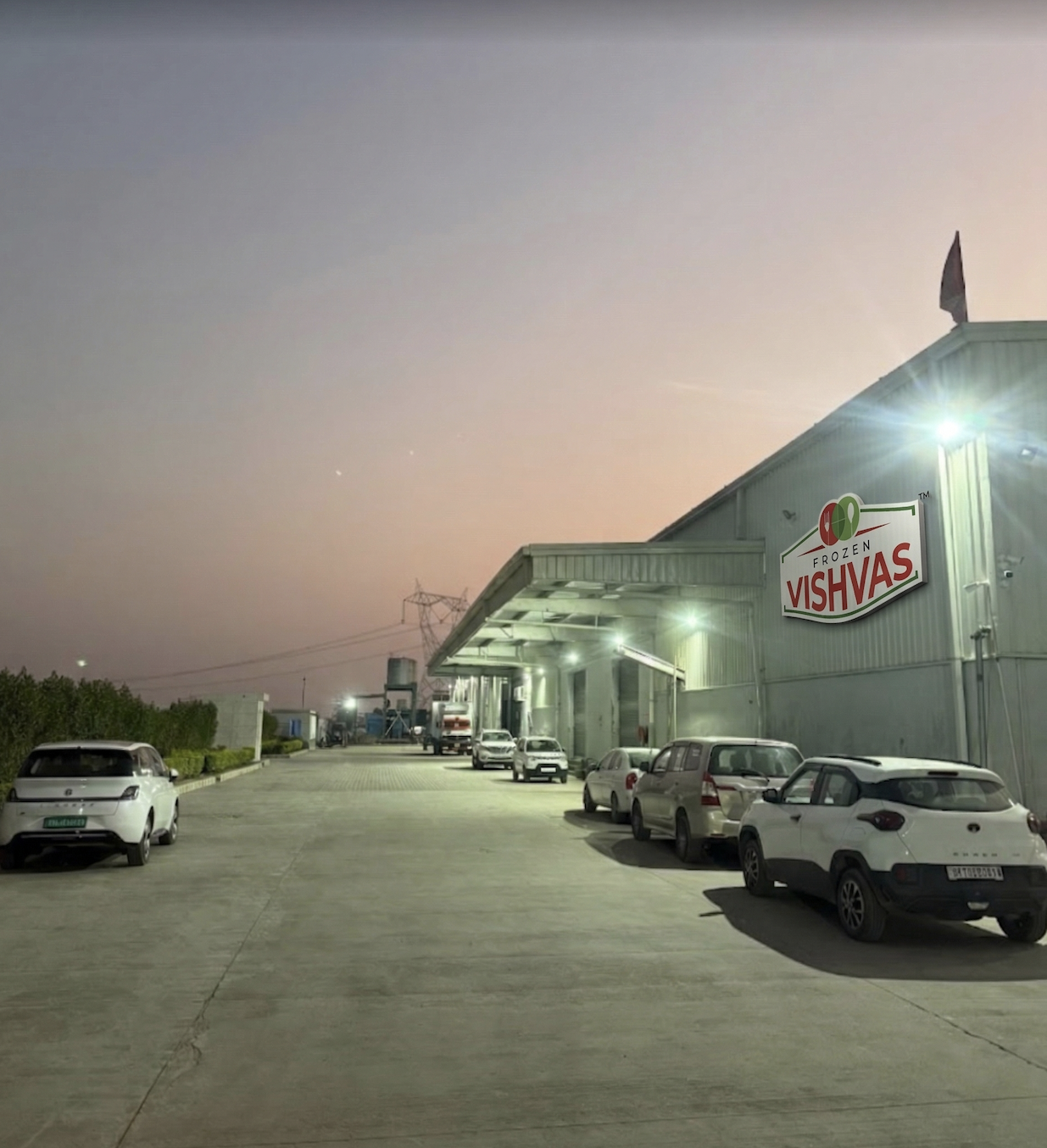 Frozen Vishvas factory exterior