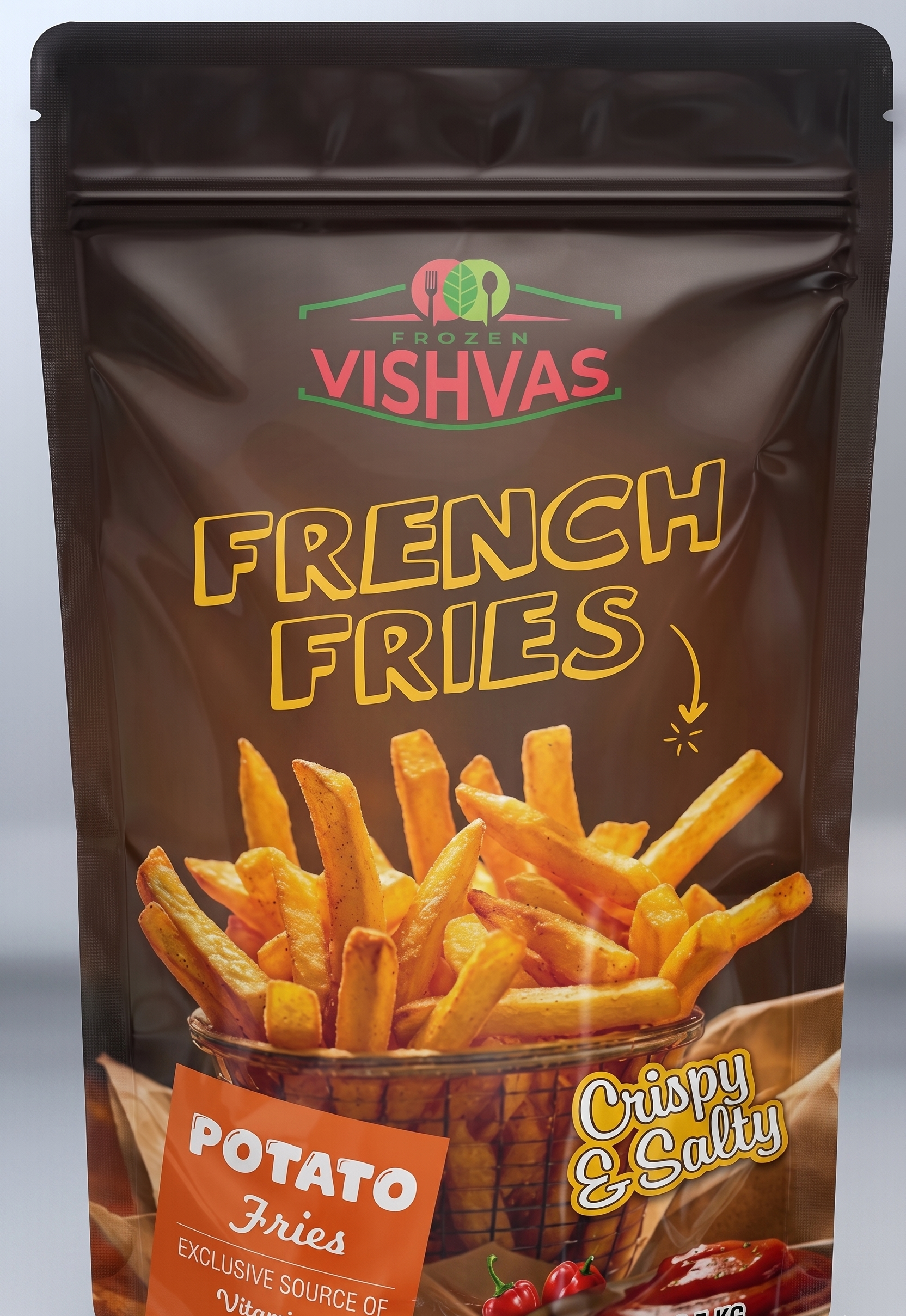 Frozen Vishvas Frozen French Fries pack